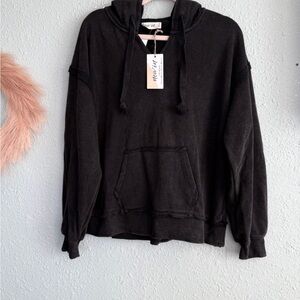 Black Hoodie Sweatshirt